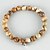 cheap Bracelets-Couple&#039;s Retro Bead Bracelet European Lucky Stone Bracelet Jewelry 1# / 2# / 3# For Gift Daily Date