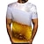 abordables Disfraces de Cosplay diario-Oktoberfest Cerveza Oktoberfest T-Shirt Animé Dibujos Anime Clásico Estilo callejero Camiseta Para Pareja Hombre Mujer Adulto Impresión 3D