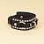 cheap Bracelets-Men&#039;s Classic Bracelet Fashion Vintage Trendy Rock Vintage Theme Alloy Bracelet Jewelry Black For Halloween Sport Prom Birthday Festival