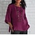 cheap Tops &amp; Blouses-Basic Casual Women&#039;s Long Sleeve Shirt Blouse