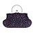 cheap Clutches &amp; Evening Bags-Women&#039;s Clutch Bags Polyester for Evening Bridal Wedding Party with Beading Vintage Fashion in Silver Black Champagne