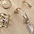 cheap Women&#039;s Jewelry-1pack Ear Clips Women&#039;s Wedding Sport Engagement Classic Stainless Steel Fashion