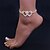 cheap Women&#039;s Jewelry-Women&#039;s Rhinestone Heart Anklet for Weddings Parties