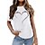 cheap Super Sale-Women&#039;s T shirt Tee pea green Black White Basic Print Graphic Butterfly Home Daily Short Sleeve Round Neck Basic Cotton Regular Fit Summer T-shirt Sleeve