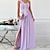 cheap Party Dresses-Elegant Women&#039;s Halter Maxi Dress for Formal Events