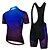 cheap Cycling Clothing-21Grams Men&#039;s Short Sleeve Cycling Jersey with Bib Shorts Mountain Bike MTB Road Bike Cycling Green Blue Yellow Bike Spandex Polyester Clothing Suit 3D Pad Breathable Quick Dry Moisture Wicking Back