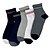 preiswerte Socken &amp; Strumpfhosen-6 Paare Herren Crew Socken Geschäftlich Casual B¨¹ro Täglich Streifen