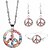 economico Set di gioielli-3 pezzi Set di gioielli Per donna Strada Regalo Giornaliero geometrico Lega Simbolo della pace