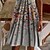 cheap Casual Dresses-Women&#039;s Short Mini Dress Shift Dress Casual Dress Gray Sleeveless Print Floral Spaghetti Strap Spring Summer Casual Vacation 2022 S M L XL XXL 3XL