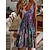 cheap Mini Dresses-Women&#039;s Floral Print Shift Mini Dress