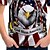 cheap Boys&#039; Tees &amp; Blouses-Kids Boys T shirt American Independence Day Short Sleeve 3D Print Crewneck Flag Animal Blue Children Tops Active Fashion Daily Spring Summer American Independence Day Daily Outdoor Regular Fit 3-12