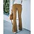 cheap Pants-Woman&#039;s Fashion Bootcut Corduroy Jeans