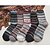 billige Socks &amp; Tights-5 Par Herre Besetningssokker Fritid Blandet Farge Gave Daglig Rutet / gingham Geometrisk Varm