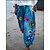 cheap Women&#039;s Pants-Women&#039;s Casual Weekend Faux Denim Floral Joggers