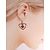 cheap Earrings-1 Pair Stud Earrings Women&#039;s Street Date Beach Classic Alloy Sweet Heart