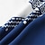cheap Men&#039;s Shirts-Men&#039;s Shirt Graphic Shirt Turndown Geometric Vintage Blue Print Street Daily Button-Down Print Clothing Apparel Fashion Designer Casual Breathable / Short Sleeve / Short Sleeve