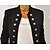 preiswerte Damen Jacken-Damen Blazer Täglich Festtage Frühling Sommer Standard Mantel Doppelreihiger Verschluss Regular Fit Atmungsaktiv Casual Jacken 3/4 Ärmel Einfarbig Schwarz