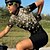 baratos Roupas Para Ciclismo-21Grams Mulheres Manga Curta Camisa para Ciclismo Moto Blusas com 3 bolsos traseiros Respirável Secagem Rápida Pavio Humido Ciclismo de Montanha Ciclismo de Estrada Verde Roxo Amarelo Elastano