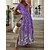 cheap Casual Dresses-Women&#039;s Floral Maxi Shift Dress