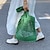 cheap Bags-Women&#039;s Straw Bag Beach Bag Top Handle Bag Daily Holiday Solid Color Green White Rose