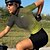 preiswerte Fahrradbekleidung-21Grams Damen Kurzarm Radtrikot fahrradbekleidung Fahrradtrikot Fahhrad Trikot Shirt mit 3 Gesäßtaschen Atmungsaktiv Rasche Trocknung Feuchtigkeitsabsorbierend MTB Mountain Rennrad Grün Gelb Rosa