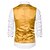 cheap Men's Jewelry-Men's Vest Gilet Wedding Party Party / Evening Going out Streetwear Casual Spring Fall Pocket Polyester Warm Quick Dry Solid Color Single Breasted V Neck Regular Fit Silver Black Red Royal Blue Vest
