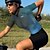 abordables Ropa de ciclismo-21Grams Mujer Manga Corta Maillot de Ciclismo Bicicleta Maillot Camiseta con 3 bolsillos traseros Transpirable Secado rápido Dispersor de humedad MTB Bicicleta Montaña Ciclismo Carretera Verde