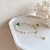abordables Bracelets-Bracelet de perles Rétro Femme Blanc Perle Chanceux Plaqué Or 18 Carats à la mode Baroque Bracelet Bijoux Blanche pour Mariage Soirée Cadeau du quotidien Festival