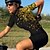 preiswerte Fahrradbekleidung-21Grams Damen Radtrikot fahrradbekleidung Fahrradtrikot Kurzarm Fahhrad Trikot Shirt mit 3 Gesäßtaschen Atmungsaktiv Rasche Trocknung Feuchtigkeitsabsorbierend MTB Mountain Rennrad Grün Purpur Gelb