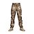 cheap Hunting Clothing-Men&#039;s Cargo Pants Camouflage Hunting Pants Softshell Pants Waterproof Windproof Breathable Multi-Pockets Summer Spring Fall Camo Fleece Bottoms for Camping / Hiking Hunting Combat Jungle camouflage