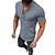 cheap Men&#039;s Shirts-Men&#039;s Linen Shirt Summer Shirt Beach Shirt Black White Blue Short Sleeve Solid Color Collar Casual Daily Clothing Apparel