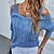 cheap Sweaters-Women&#039;s Pullover Sweater Jumper Jumper Cable Knit Knitted Cold Shoulder Strap Pure Color Outdoor Daily Stylish Casual Winter Fall Purple Orange S M L