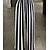cheap Jumpsuits &amp; Rompers-Women&#039;s Jumpsuit Striped Streetwear V Neck Straight Daily Holiday Short Sleeve Regular Fit Black S M L Spring