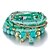 cheap Bracelets-Women&#039;s Beads Bead Bracelet Stylish Artistic Classic Holiday Boho Lucky Acrylic Bracelet Jewelry Green / Black / Rainbow For Daily Holiday Prom Beach Festival