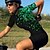 abordables Ropa de ciclismo-21Grams Mujer Maillot de Ciclismo Manga Corta Bicicleta Maillot Camiseta con 3 bolsillos traseros Transpirable Secado rápido Dispersor de humedad MTB Bicicleta Montaña Ciclismo Carretera Verde Morado