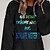 abordables Robes Pulls-Robe Sweat Femme Hiver Automne Printemps manche longue - Imprimer Casual Lettre robe automne Col Ras du Cou Coton Ample 2022 Noir S M L XL XXL 3XL / robe hiver / Robe t-shirt