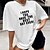 billige T-shirts-Dame T skjorte Svart Hvit Rosa Grafisk Avslappet Daglig Kortermet Rund hals Grunnleggende Bomull Normal Løstsittende Maling S