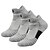 abordables Socks &amp; Tights-3 pares Hombre Mujer Calcetines tobilleros Deportivo Casual Exterior Diario Color sólido/liso