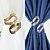 abordables Voilages-1 pièce en métal à ressort design rideau boucle clip draperies décoratives retenue