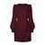 abordables Vestidos de Nochevieja-una pieza de moda europea y americana otoño de manga larga gasa lana bola torcedura vestido temperamento elegante y falda de gama alta