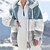 cheap Sherpa Jackets-Women&#039;s Hooded Winter Teddy Coat with Patchwork