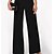 cheap Jumpsuits &amp; Rompers-Women&#039;s Jumpsuit Solid Color Crew Neck Business Holiday Weekend Straight Regular Fit Long Sleeve Black S M L Winter