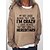 cheap Hoodies &amp; Sweatshirts-Women&#039;s Casual Crew Neck Loose Fit Pullover
