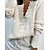 cheap Cardigans-Women&#039;s Cardigan Sweater Jumper Crochet Knit Button Beads Cropped V Neck Solid Color Daily Holiday Casual Winter Fall White S M L
