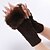 cheap Super Sale-Women&#039;s Fingerless Gloves Warm Winter Gloves Solid / Plain Color Gift Daily Knit Acrylic Fibers Cosplay 1 Pair