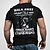 cheap T-Shirts-Men&#039;s Unisex T shirt Tee Crew Neck Letter Graphic Prints Black Navy Blue 3D Print Short Sleeve Print Outdoor Street Tops Sports Designer Casual Big and Tall / Summer / Summer
