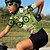 abordables Vêtements de cyclisme-21Grams Femme Manches Courtes Maillot Velo Cyclisme Cyclisme Maillot Top avec 3 poches arrière Séchage rapide Respirable Evacuation de l&#039;humidité VTT Vélo tout terrain Vélo Route Rose foncé Vert Rose