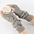 cheap Sale-Women&#039;s Fingerless Gloves Warm Winter Gloves Solid / Plain Color Gift Daily Knit Acrylic Fibers Warm Simple 1 Pair