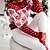 abordables Jerséis-Mujer feo suéter de Navidad suéter jersey cuello redondo punto de crochet algodón de punto otoño invierno navidad vacaciones casual manga larga cuadros blanco rojo talla única