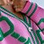 baratos Cardigãs-Mulheres Sueter Cardigan Saltador Cabo Tricotar Tricotado Decote V Geométrica Diário Para Noite à moda Casual Inverno Outono Rosa Bege S M L